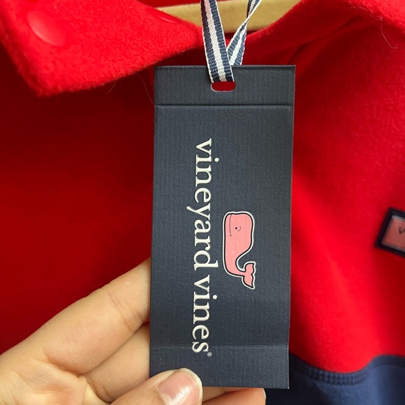 NWT Men’s Vineyard Vines Harbor Fleece Shep Shirt - Picture 8 of 9